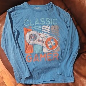 CLASSIC GAMER, Long Sleeve Tee, L/G 10/12